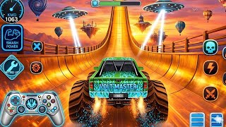 Mega Ramp Challenge! 🤯 Super Crazy GT Monster Truck Racing Stunts | Android Gameplay screenshot 2