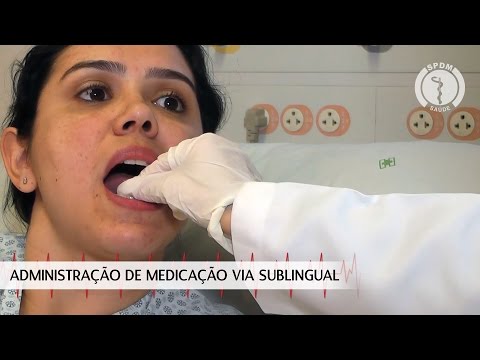 Vídeo: Como administrar medicação sublingual: 13 etapas (com fotos)