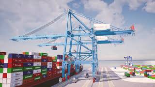 Cai Mep Ha Logistics Center | Port 3D Animation