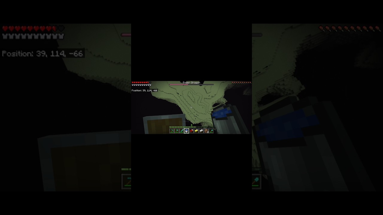 My Op Water Bucket Trick While Finishing Minecraft..