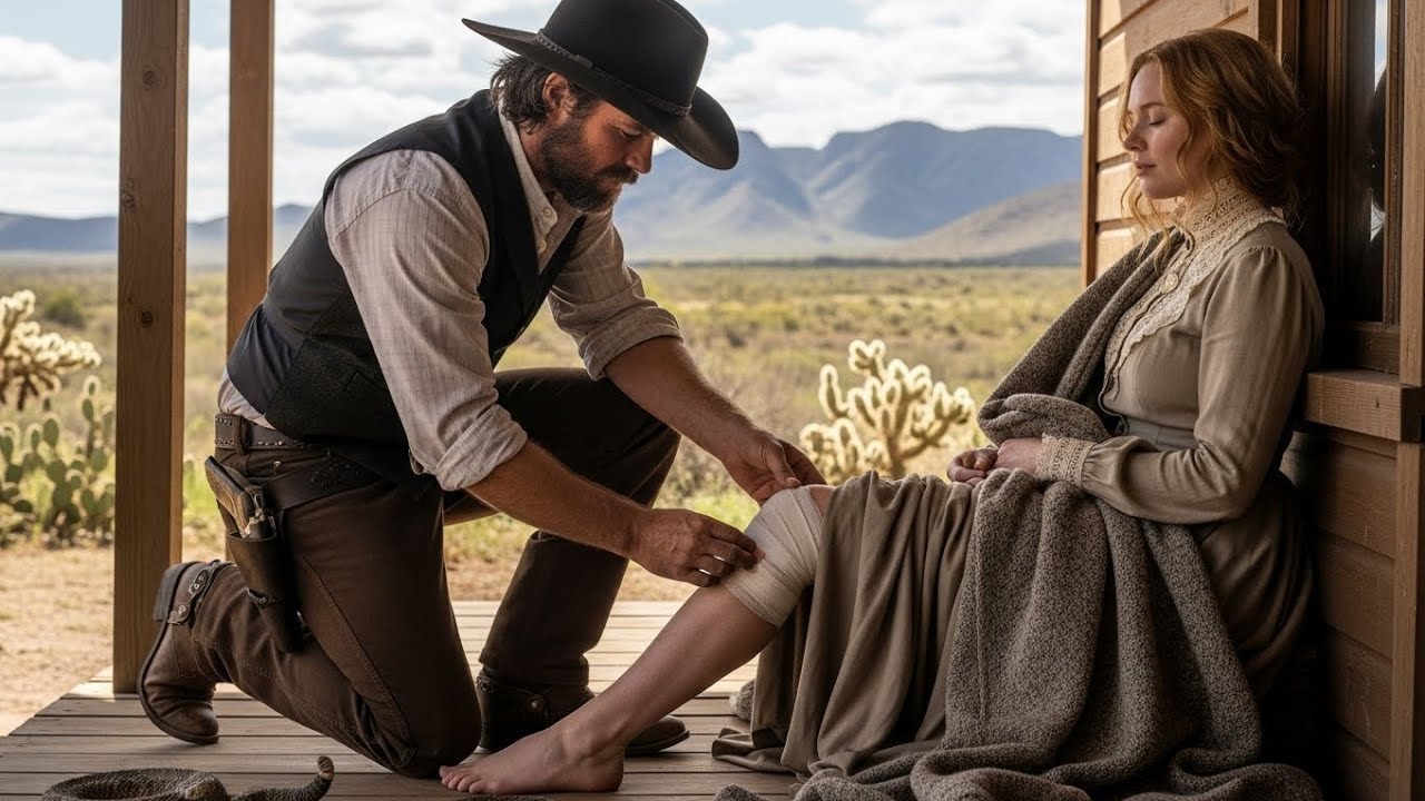 Cowboy Was Only Cleaning Her Wound—But His Hand Slipped Somewhere Forbidden