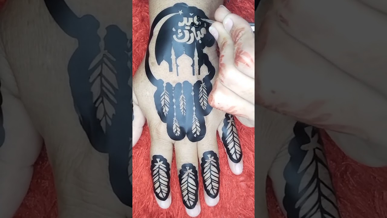 beautiful mehndi sticker desi  #2023