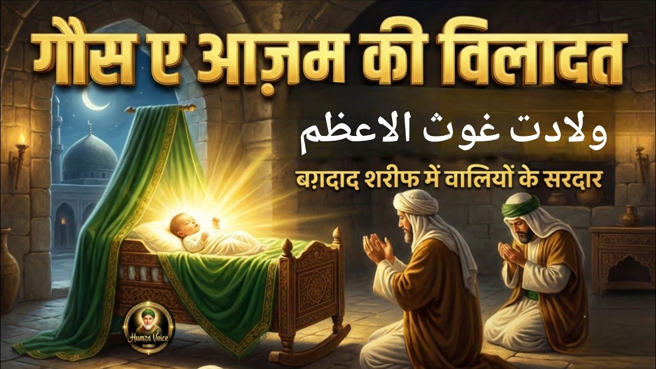 Gous e Azam Abdul Qadir Gilani Ki Wiladat | Gouse Paak Ki Wiladat | Gous-e-Azam