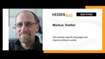 Markus Voelter — How domain-specific languages can improve software quality