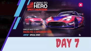 Need For Speed: No Limits | Mazda MX 5 (Zero to Hero Speedhunters - Day 7 | Prime)