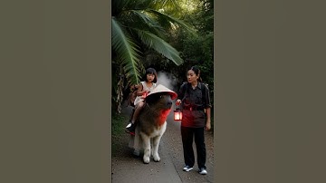 Chị em Capybara vào hang động ám ảnh | LIKE SNACKS@ | ẩm thực trên cây chuối #food  #fruit