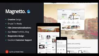 Magnetto - Responsive Drupal Theme | Themeforest Website Templates and Themes
