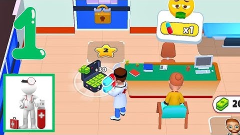 🕹 Hospital Simulator Doctor Hero Game - Gameplay Walkthrough (iOS/Android) - Part 1 - Doctor 911.