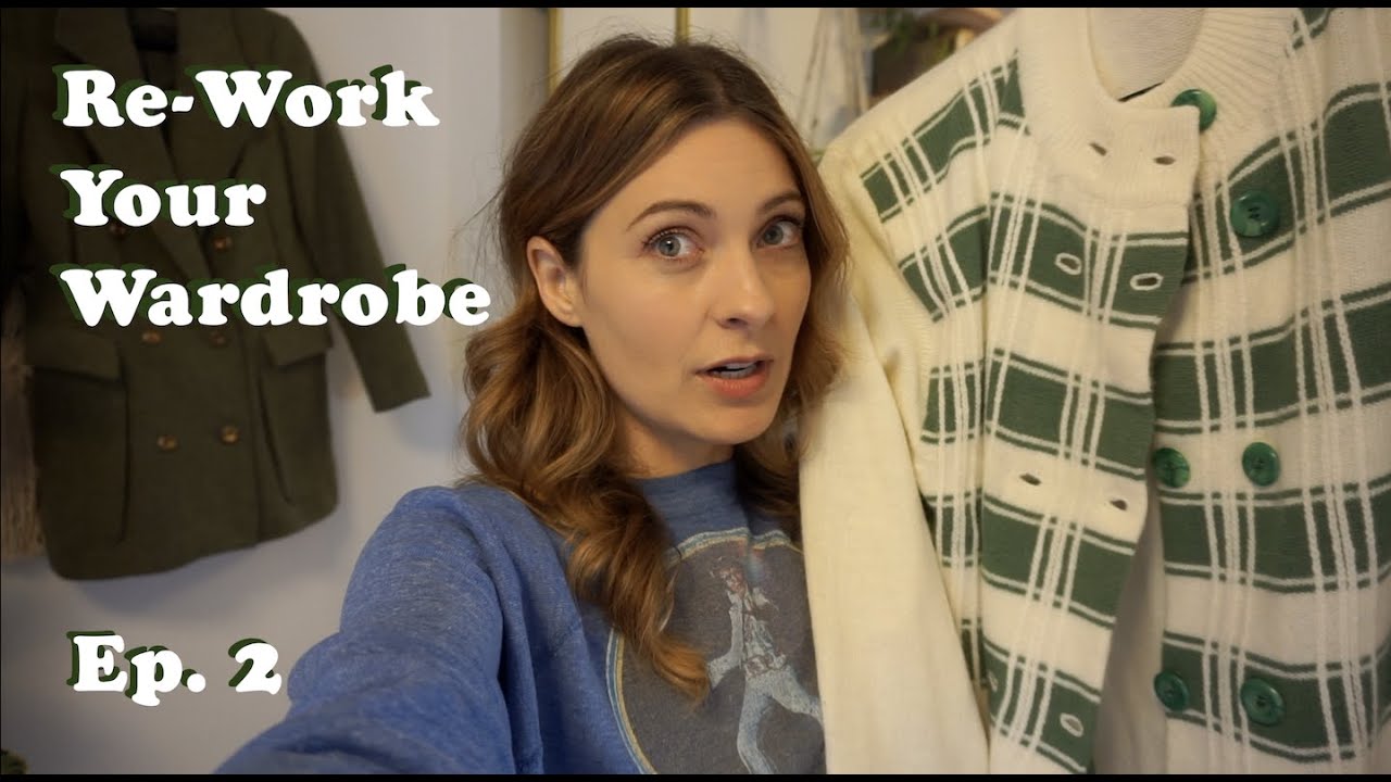 Rework your Wardrobe Ep. 2 | 60s Style Coat, Boyscout Blouse, Vintage Elvis Shirt | Tiny Acorn