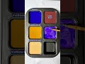 Purple + Yellow Ochre + Yellowish Pink #colormixing #mixcolor #relaxing #satisfying