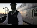 The Calif. Zephyr in Ft. Morgan with a visit from Darrell!