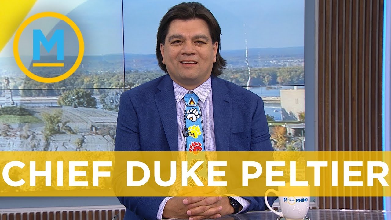 Chief Duke Peltier opens Your Morning in Anishinaabemowin | Your Morning - YouTube