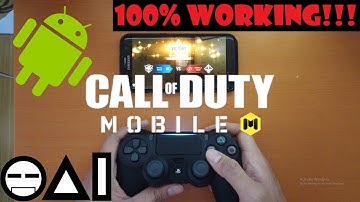 How to play Call of Duty Mobile on Android using PS4 controller