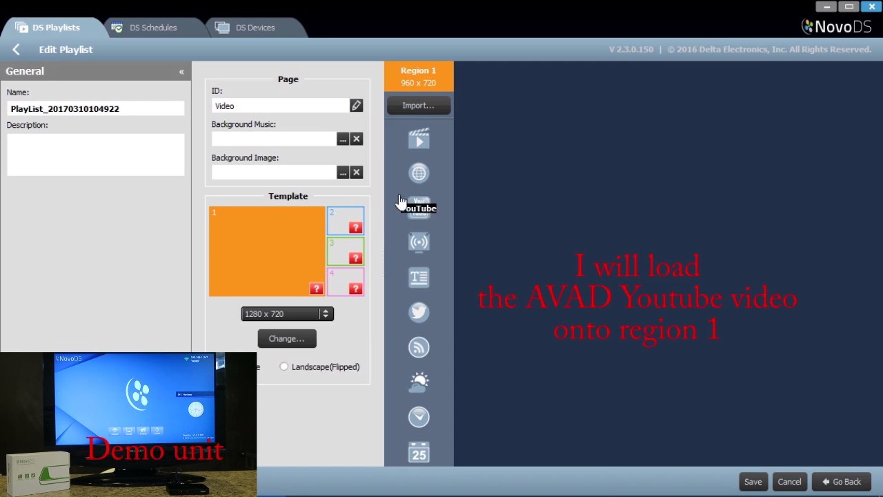 Vivitek NovoDS Digital Signage