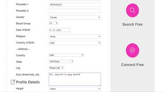 Creating profile on matrimony screenshot 5