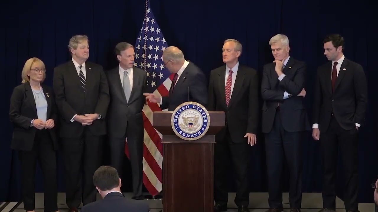 U.S. Senate Bipartisan Delegation Holds Press Conference on Beijing Meeting with Xi Jinping.