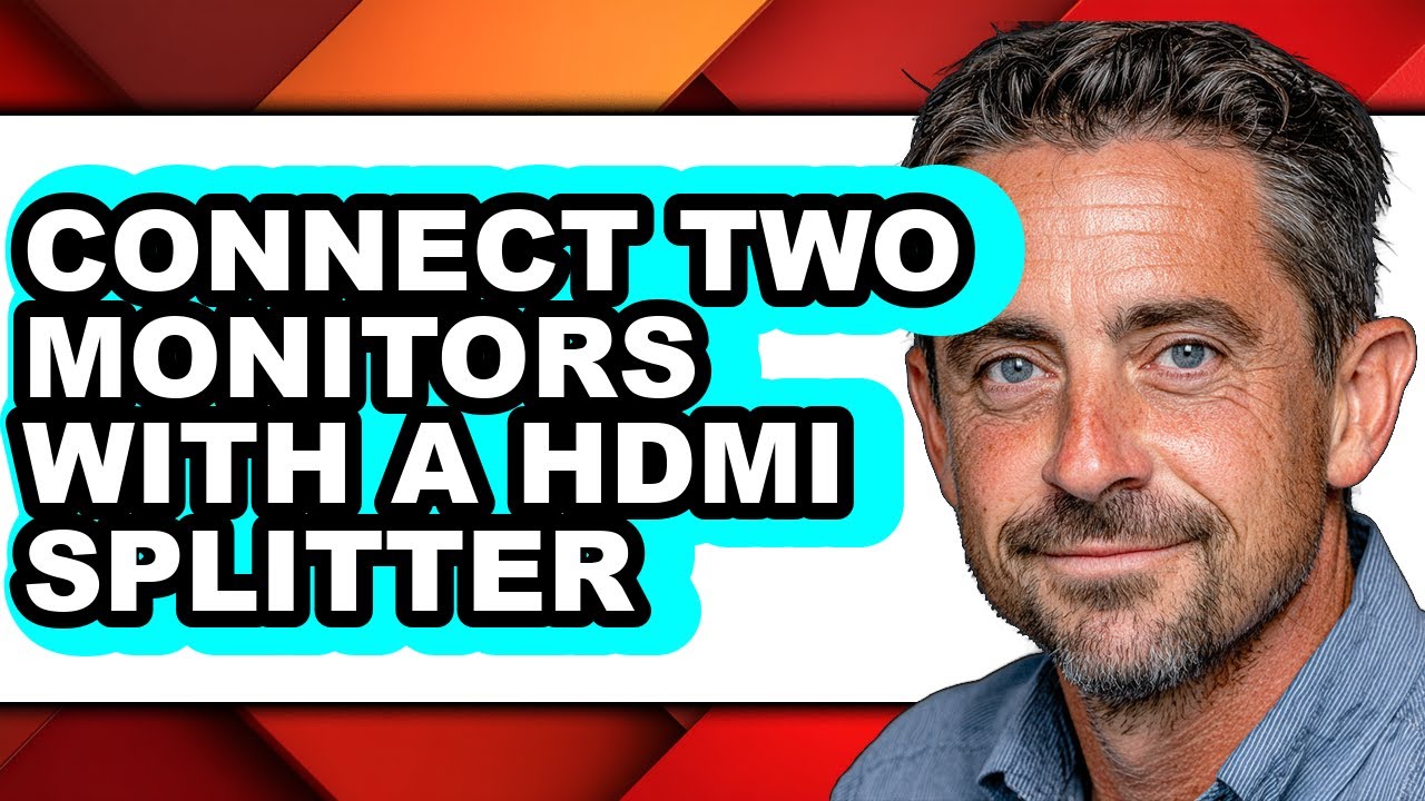 How to Connect Two Monitors with a Hdmi Splitter (updated) - YouTube