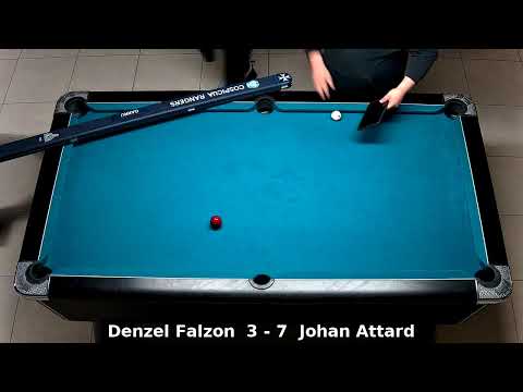 Denzel Falzon vs Johan Attard | CISK LAGER NATIONAL SINGLES CHAMPIONHIPS 2025/26 KNOCK OUT STAGES