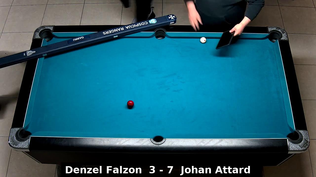 Denzel Falzon vs Johan Attard | CISK LAGER NATIONAL SINGLES CHAMPIONHIPS 2025/26 KNOCK OUT STAGES