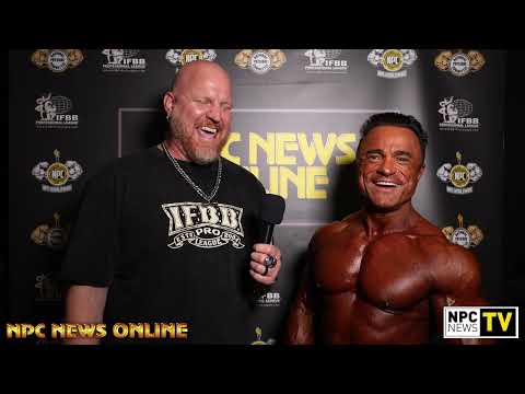 2026 NPC North American Classic Physique 55+ Winner Gene Zuccherino