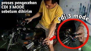 PROSES PENGECEKAN CDI LIMITER 3 MODE RX KING CDI 3 MODE LIMIT & RACING SEBELUM DIKIRIM gaspol racing