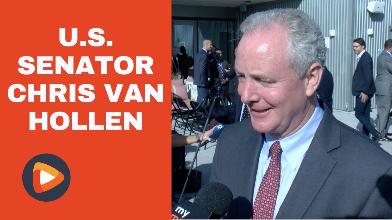 Sen. Van Hollen Will ‘Continue to Push for the Kind of State and Country That We Want’