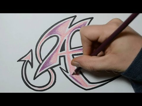 How To Draw Wild Graffiti Letters A Youtube