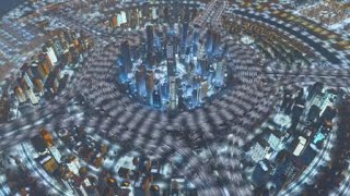 Citiesskylines　5分岐Pinavia運行状況確認