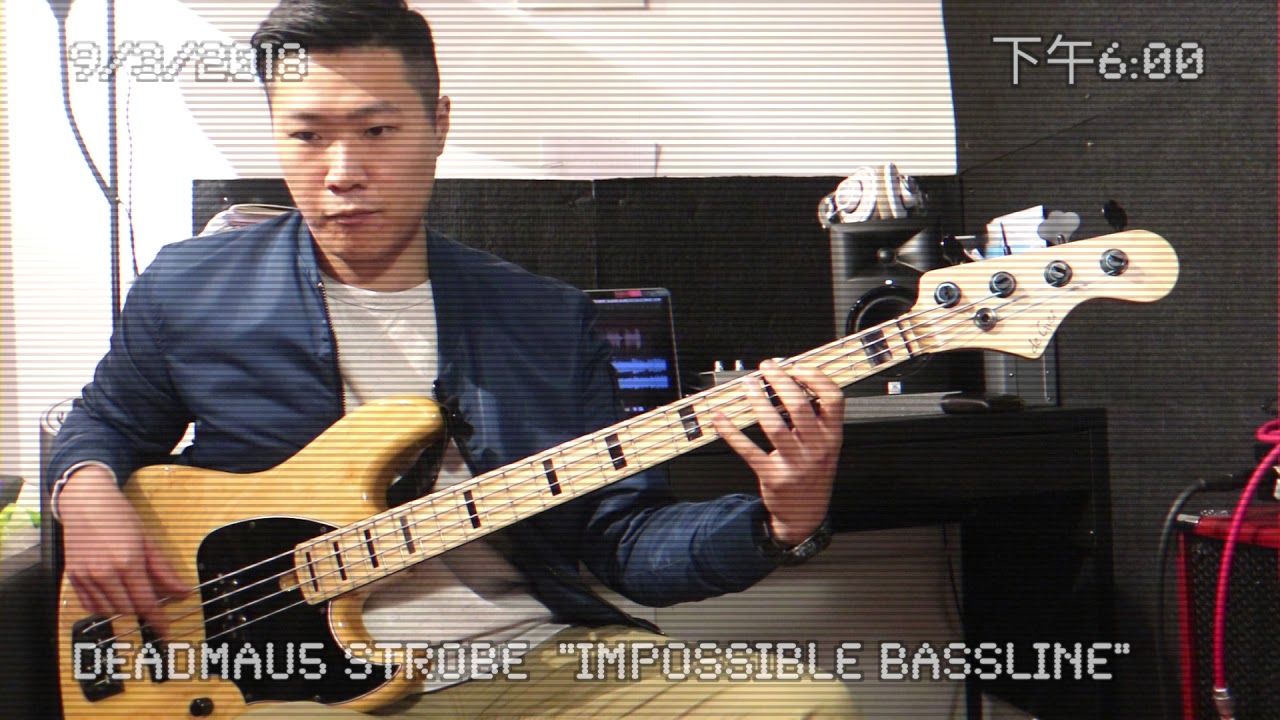 Deadmau5 - Strobe - "Impossible Bassline"- Jonathan LAI Bass