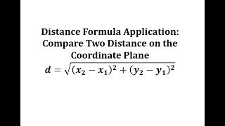 Distance Formula App: Find the Closest Boat