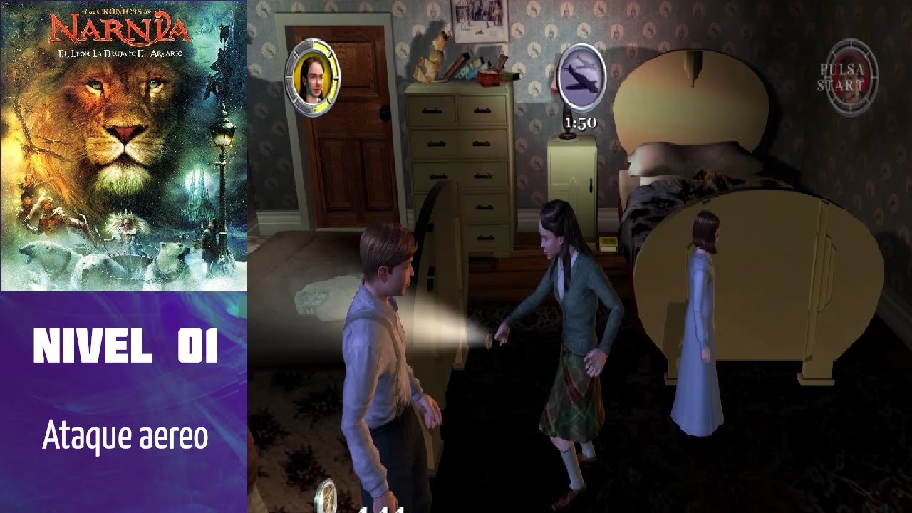 Las Crónicas De Narnia: El León, la Bruja y El Armario (PC)(100%) - Nivel 01: Ataque aereo