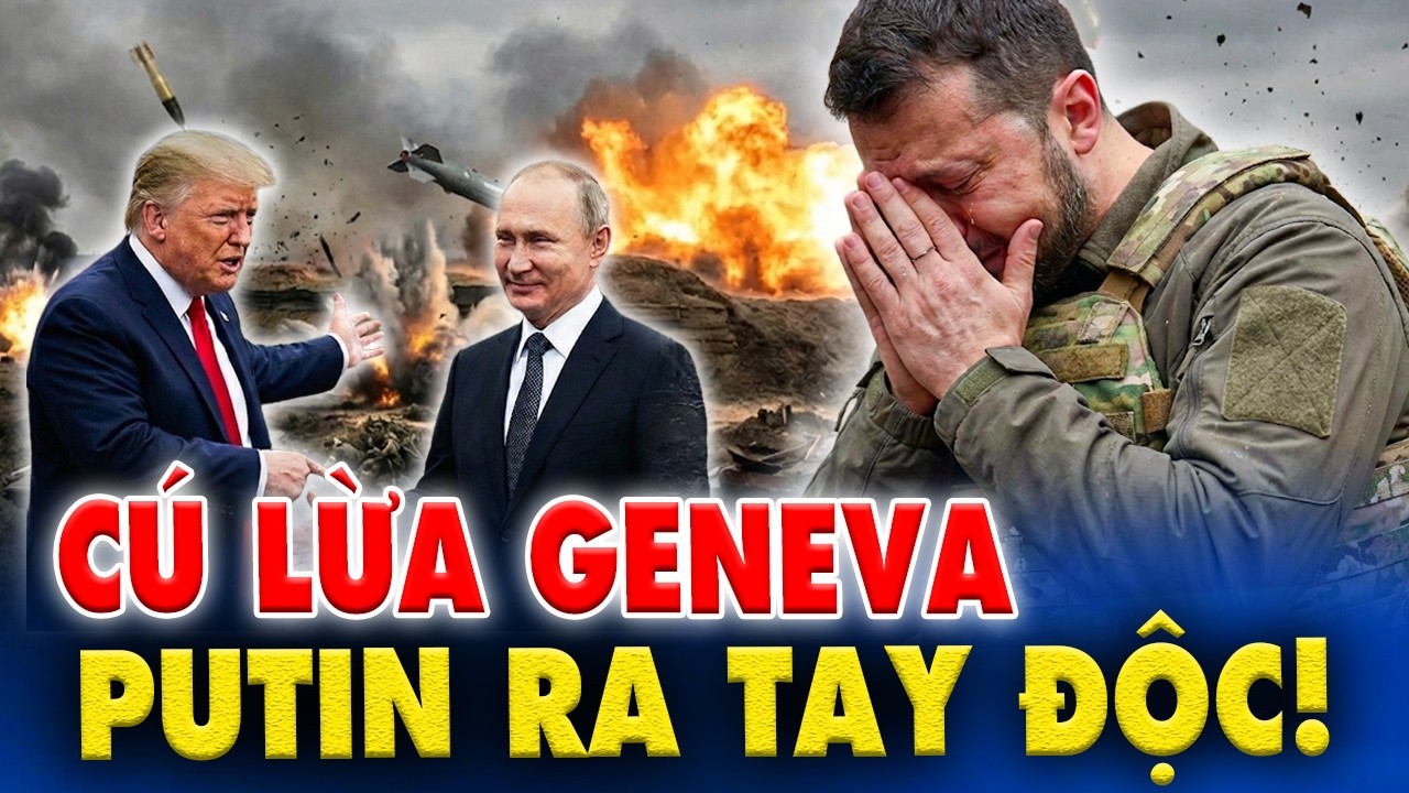 Chấn Động Geneva: Nga 'Gật Đầu' Nhưng Không Nhượng Bộ, Ván Bài Cuối Của Putin Cho Ukraine