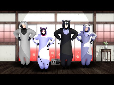 【MMDツイステ】ねこみみスイッチ【ディアソムニア寮・サバナクロー寮・オクタヴィネル寮】