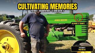 John Deere G Antique Tractor | Cultivating Memories with Father and Grandfather.