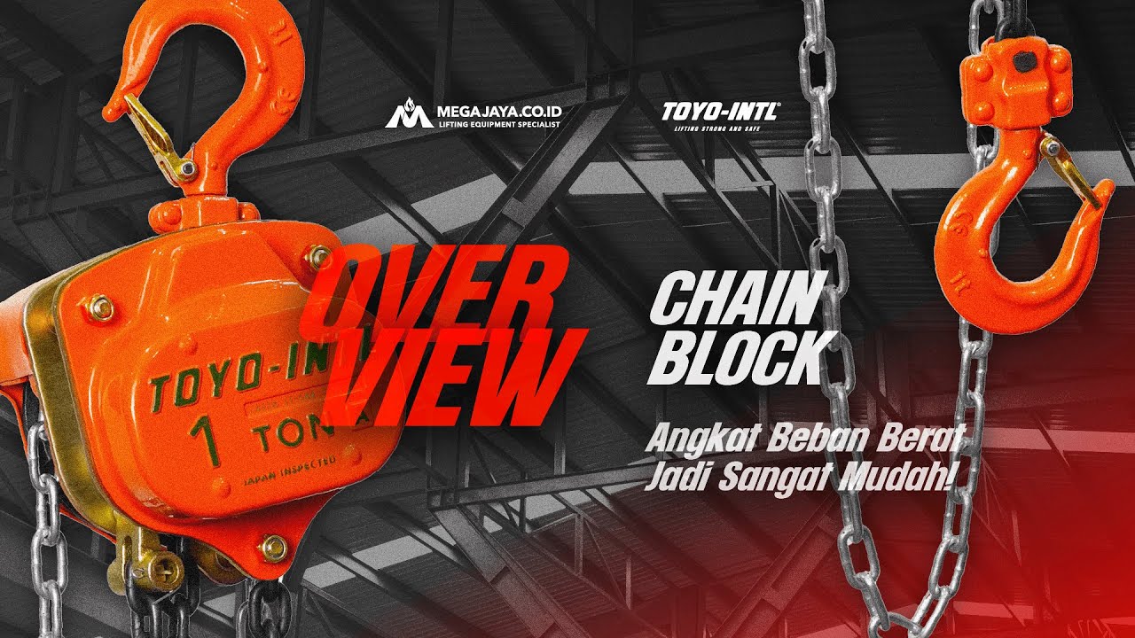OVERVIEW - CHAIN BLOCK TOYO-INTL® | 