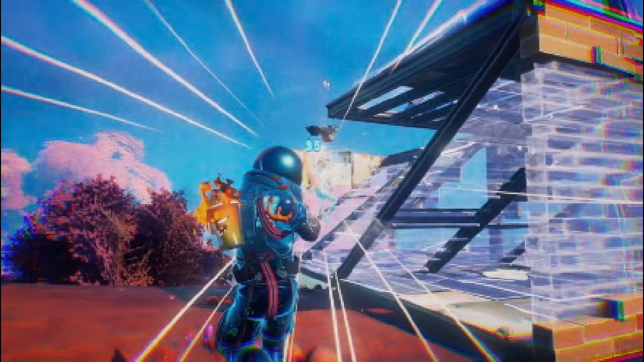 Fortnite BLUE RUNE J.B. SKIN PS5 gameplay 