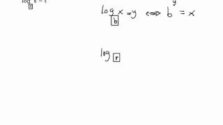 Solution to Problem 21c Take Home Test 4 Intermediate Algebra-Write as exponential form