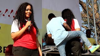 IRENE UWOYA AFANYIZIWA ARUSHA MBELE YA DOGO JANJA