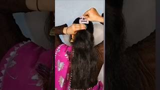 big clutcher clip juda hairstyle #diyhairstyle #hairstyle #youtubeshorts #shortvideo #big #clawclip