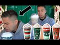 Trying the NEW STARBUCKS HOLIDAY DRINKS | VLOGMAS DAY 2