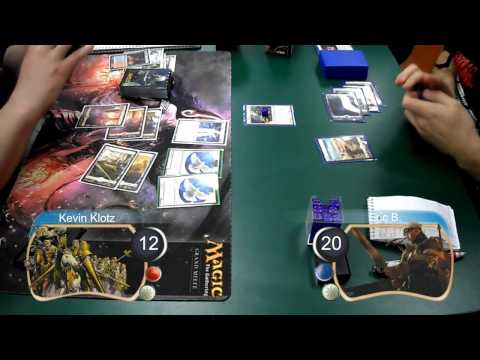 "Magic The Gathering" Gameplay (Boros Warfare Vs Blue White Allies) 2-5-10