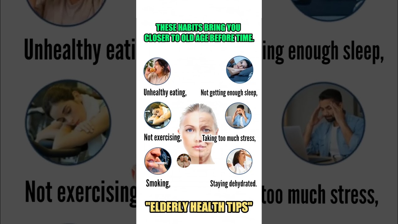 6 Everyday Habits That Make You Age Faster Than You Should! 