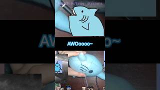 Two wolves inside her and a lot of indecision #funny #sharkvtuber #plushie