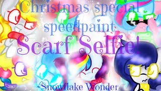 Christmas Special Speedpaint : Scarf Selfie!