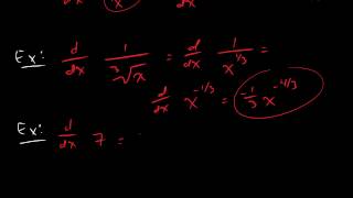 3.1.1 - Intro to Power Rule, Addition Rule, and Constant Multiple Rule