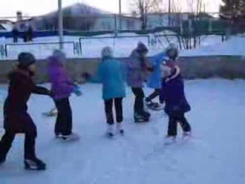 Сельские катки в Бавлинском районе не пустуют 