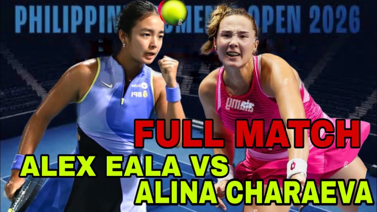 ALEX EALA VS ALINA CHARAEVA FULL MATCH 