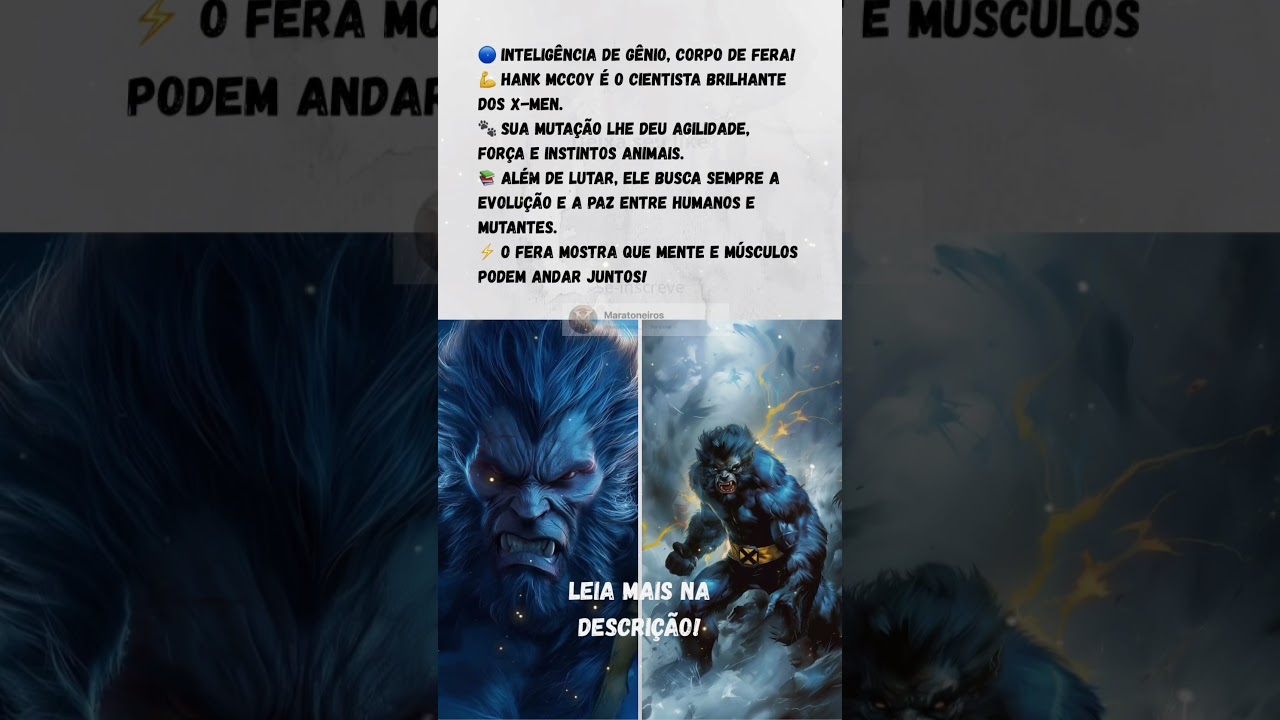 O gênio selvagem dos X-Men!