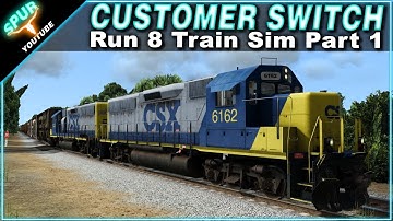 Switching a Customer in Run 8 - Part 1