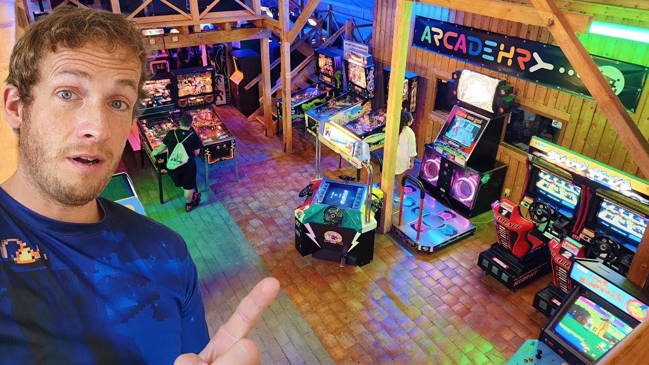 БЕЗУМНЫЙ аркадный тур в ArcadeHry — ОГРОМНАЯ коллекция редких игр! (Чехия 🇨🇿)